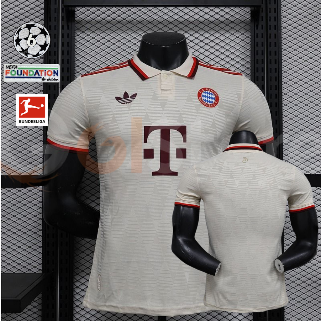 2024/25 Bayern Munich Third Away Jersey Player Version