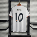 2013/14 Real Madrid Retro Home Jersey #10 Ozil UCL Personalized