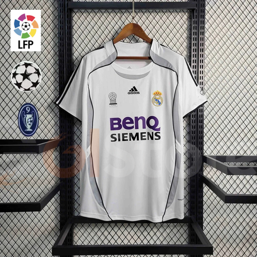 2006/07 Real Madrid Retro Home Jersey #23 Beckham LaLiga & UCL
