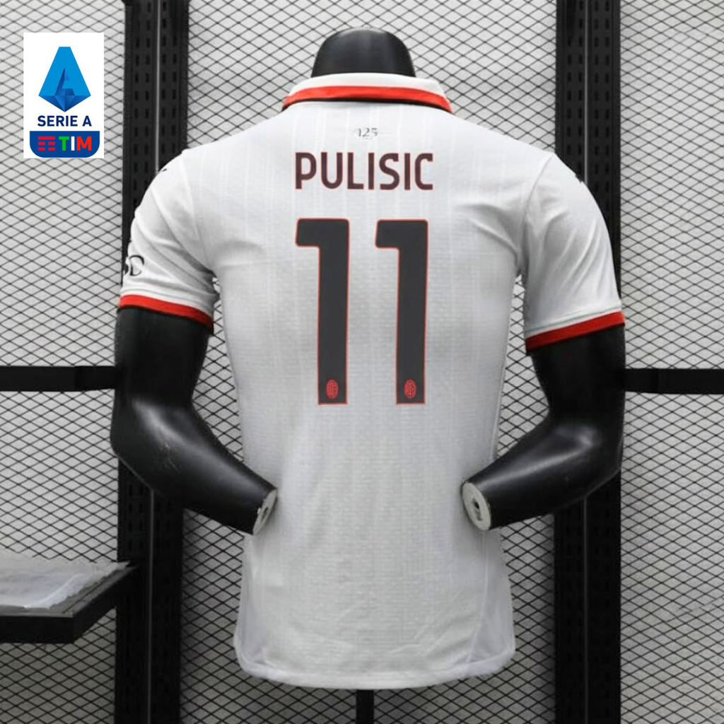 AC Milan 2024-25 Away Jersey Short Sleeve #11 Pulisic