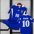 Maillot de football rétro domicile du Japon 2000, n°10 Nanami – Manches courtes Unisexe S-2XL