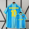 FC Barcelona 2007/08 Retro Blue No.10 Ronaldinho Jersey – LaLiga Classic Short Sleeve Football Shirt S–2XL