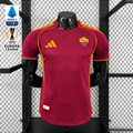 AS Roma 2025-26 Home Jersey – Player Version | Short Sleeve | S–2XL