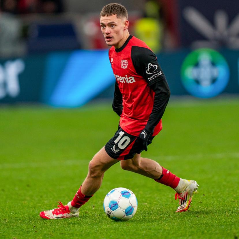 2024/25 Bayer Leverkusen Home Jersey Player Version #10 Wirtz Bundesliga