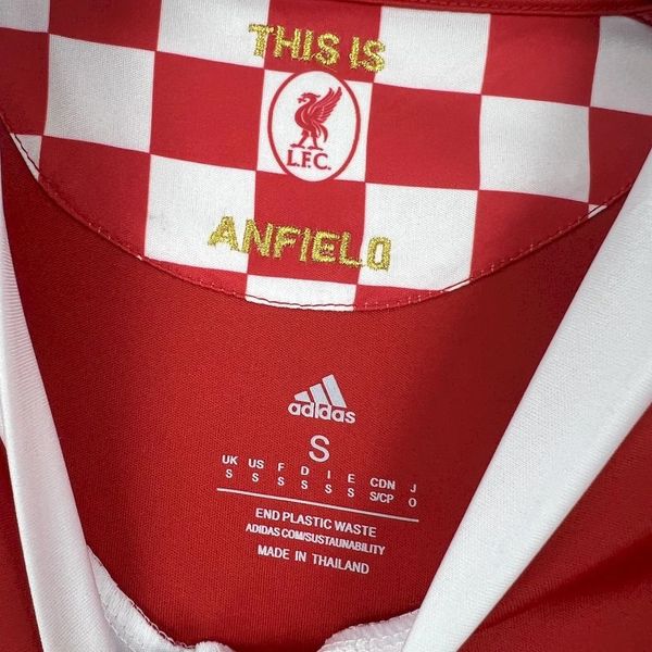 2008-2009 Liverpool Retro Red Home Short Sleeve Jersey #19 Babel Personalized PL Patch