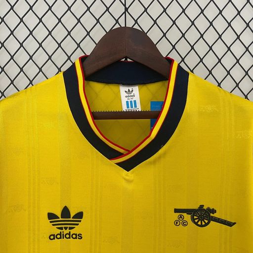 Arsenal FC 1986-1988 Retro Away Jersey | Vintage Short Sleeve Gunners Football Shirt Fan Edition