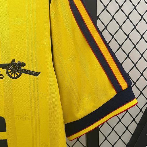 Arsenal FC 1986-1988 Retro Away Jersey | Vintage Short Sleeve Gunners Football Shirt Fan Edition