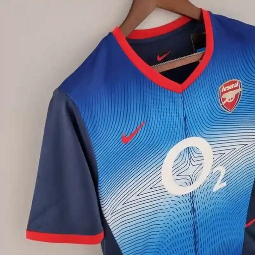 Arsenal 2002-04 Retro Away Jersey | #7 Robert Pires | Premier League