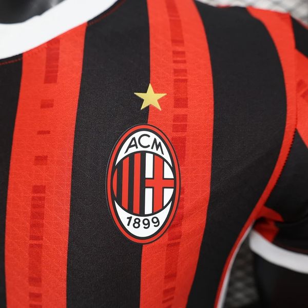 AC Milan 2024-25 Home Jersey Short Sleeve #11 Pulisic