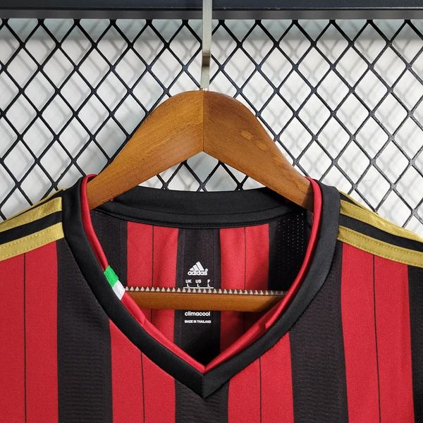 Retro AC Milan 2013-14 Home Jersey Long Sleeve