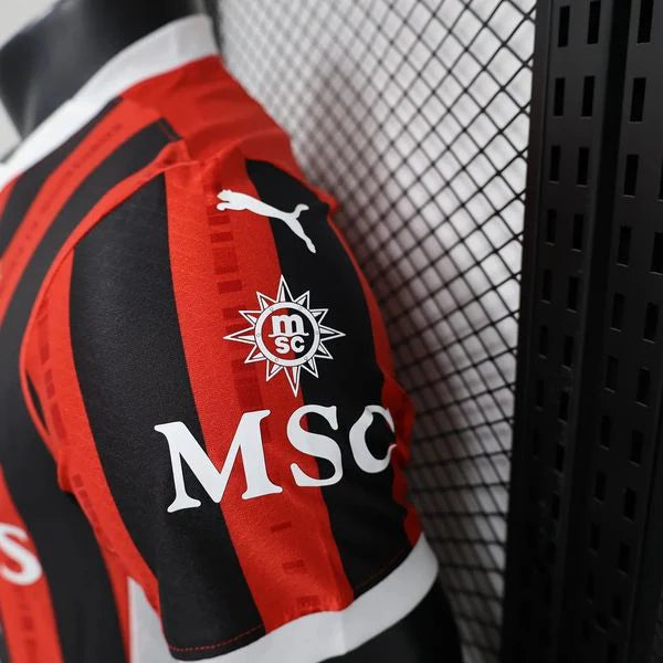 AC Milan 2024-25 Home Jersey Short Sleeve #11 Pulisic