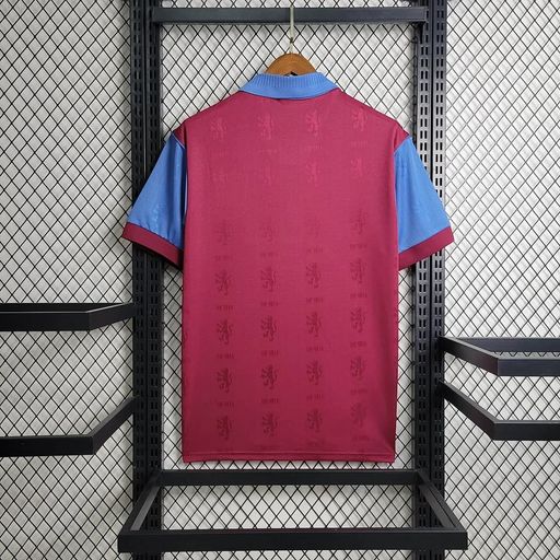Retro Aston Villa 1995-97 Home Jersey Short Sleeve