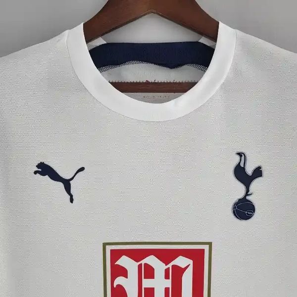 Tottenham Hotspur 2006-2007 Retro Home Short Sleeve Jersey Personalized PL UEFA Cup Patch Rare