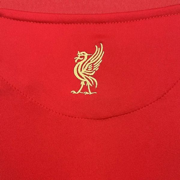2008-2009 Liverpool Retro Red Home Short Sleeve Jersey #19 Babel Personalized PL Patch