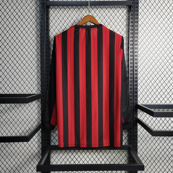 Retro AC Milan 2013-14 Home Jersey Long Sleeve