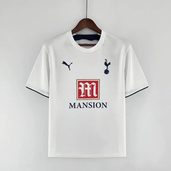 Tottenham Hotspur 2006-2007 Retro Home Short Sleeve Jersey Personalized PL UEFA Cup Patch Rare