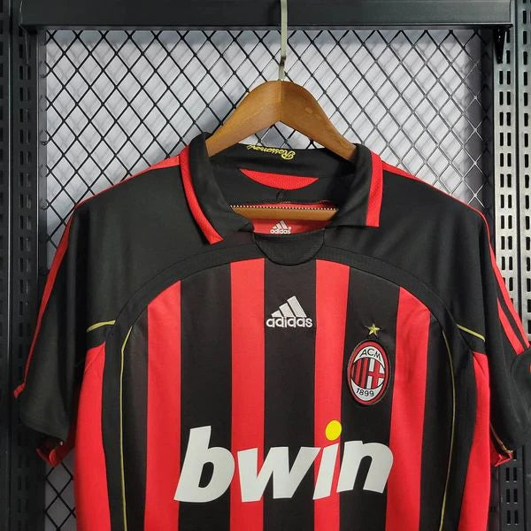 Retro AC Milan 2006-07 Home Jersey Short Sleeve Custom