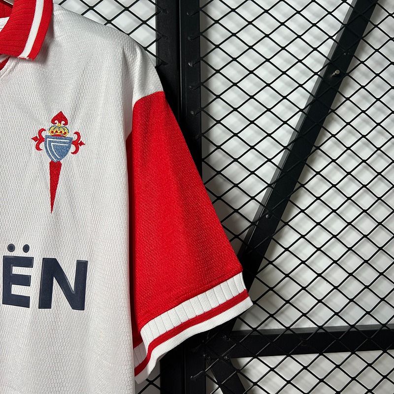 Celta Vigo 2001-2002 Retro Away Jersey Personalized La Liga Patch
