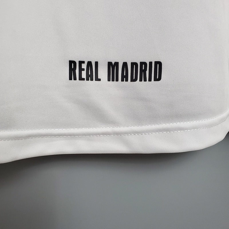 2007/08 Real Madrid Retro Home White Jersey La Liga Patch Personalized
