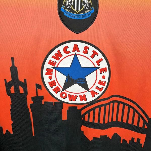 Newcastle United 1996-1997 Retro Goalkeeper Long Sleeve Jersey Personalized Rare Shearer Ginola Keegan