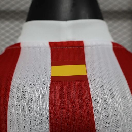 Atlético Madrid 2025-26 Home Jersey – Custom Name & Number | Long Sleeve | S–2XL