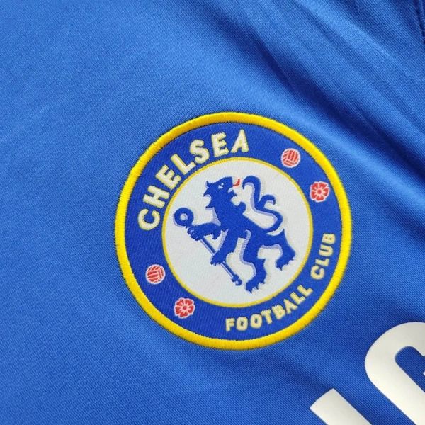 Chelsea FC 2006-2007 Retro Home Short Sleeve Jersey #39 Anelka Personalized PL Patch Rare