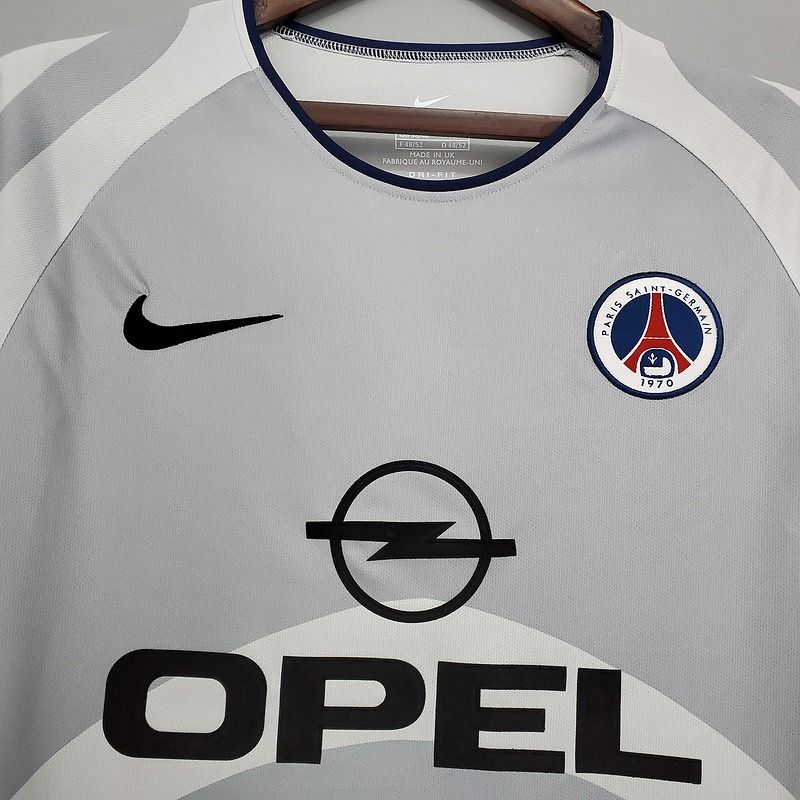 PSG 2001-02 Away Retro Jersey Short Sleeve