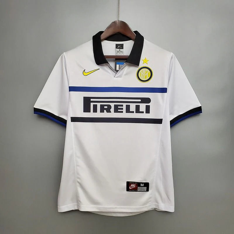 Inter Milan 1998-1999 Retro Away Short Sleeve Jersey Personalized Rare Collector