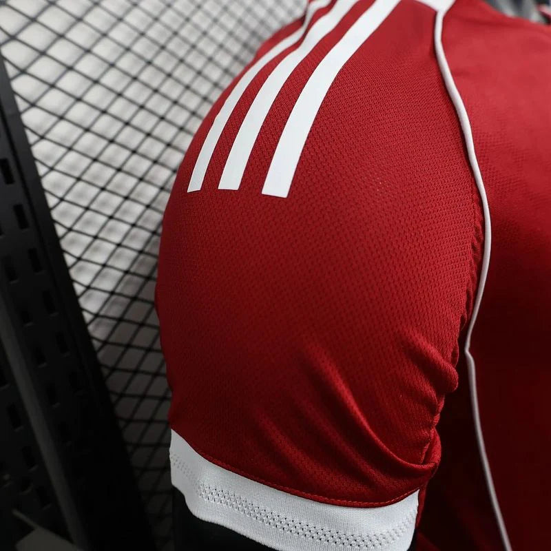 2025-2026 Liverpool Player Version Home Short Sleeve Jersey Personalized PL UCL Patch