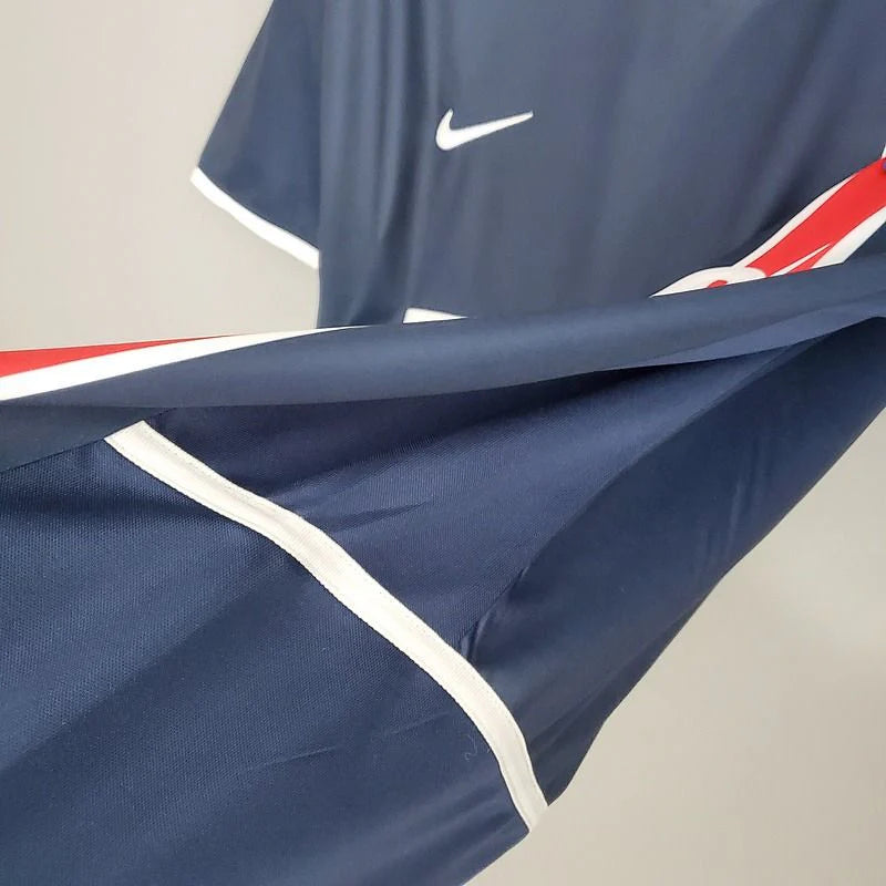 PSG 2002-03 Home Retro Jersey Personalized
