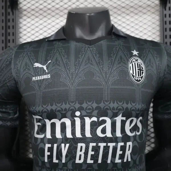 AC Milan 2024-25 Fourth Away Jersey Short Sleeve Custom