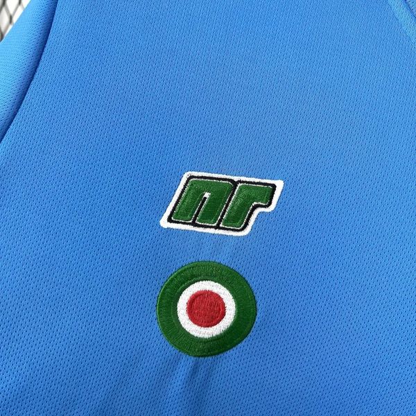 SSC Napoli 1987-1988 Retro Home Jersey #10 Maradona Scudetto Personalized Rare Collector
