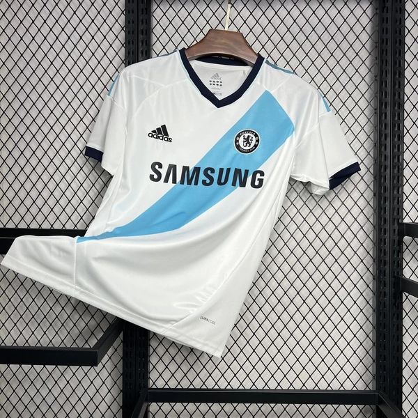 Chelsea FC 2012-2013 Retro Away Short Sleeve Jersey UCL Premier League Patch Personalized Rare