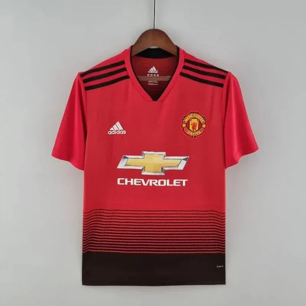Manchester United 2018-2019 Retro Home Jersey #17 Fred Personalized PL Patch Rare