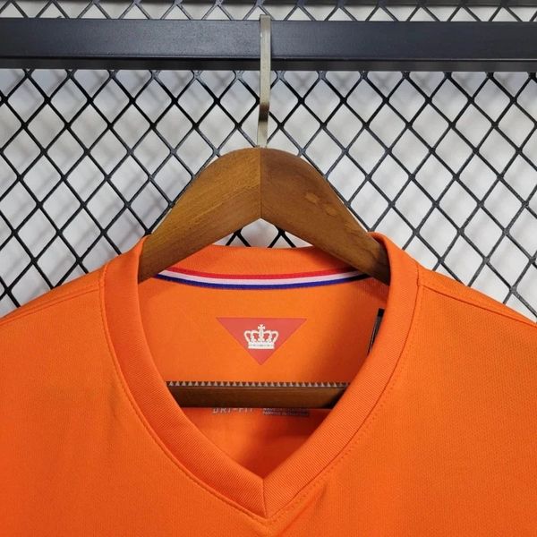 Netherlands 2014 Home Retro Jersey Kuyt #15