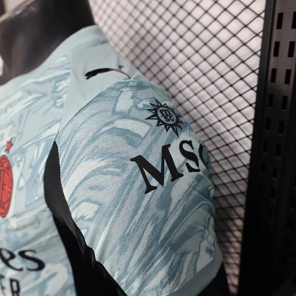 AC Milan 2025-26 Away Jersey Short Sleeve Custom