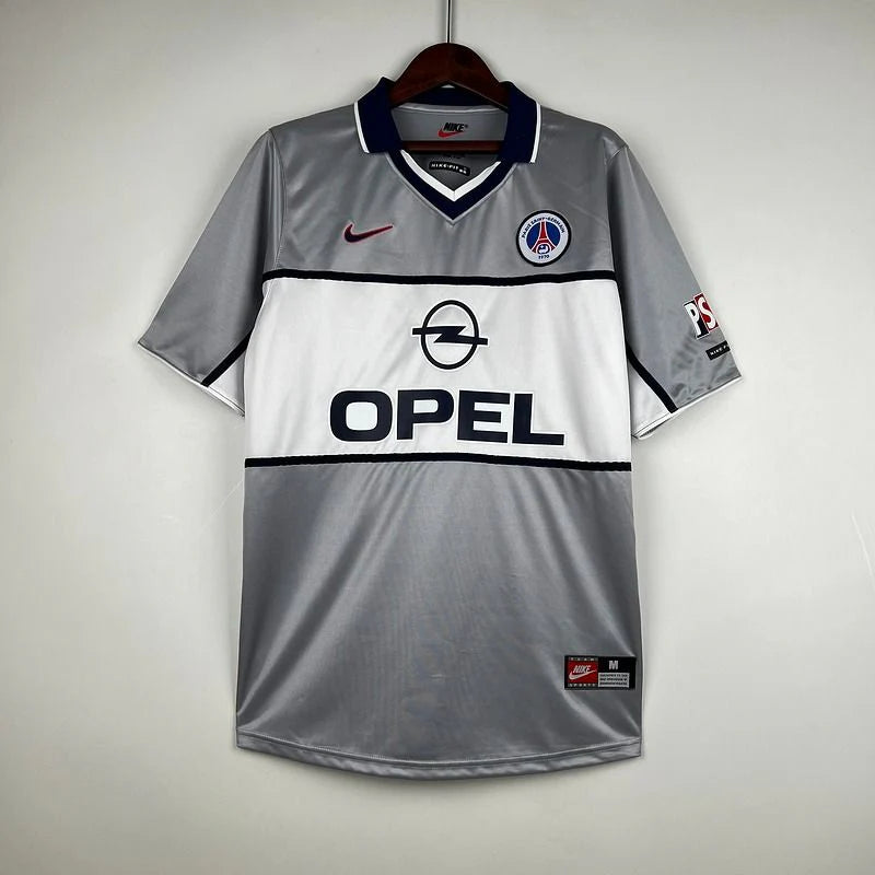 Paris Saint-Germain 1999-2000 Retro Away Short Sleeve Jersey Personalized Rare Collector