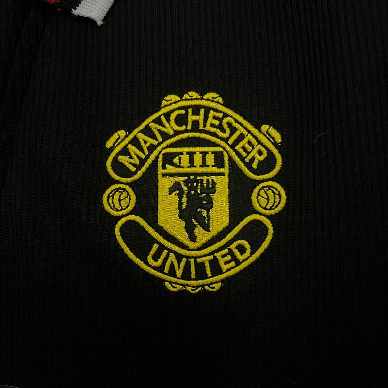 Manchester United 1998-1999 Retro Third Jersey Rare Collector Treble Season