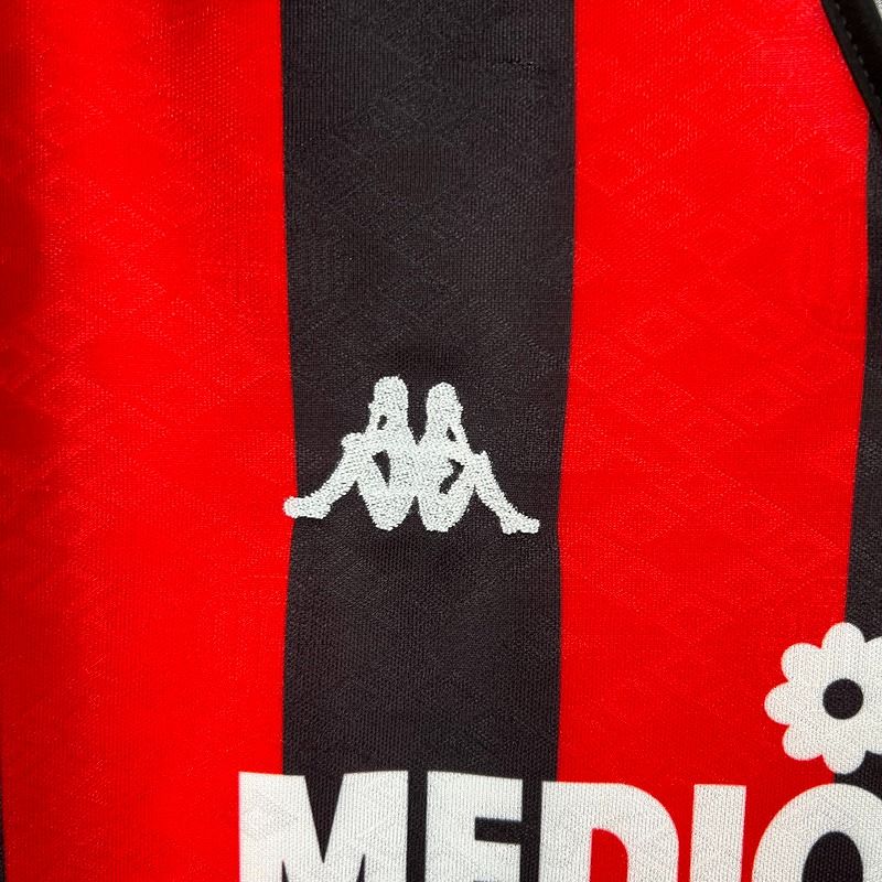 Retro AC Milan 1989-90 Home Jersey Short Sleeve #2