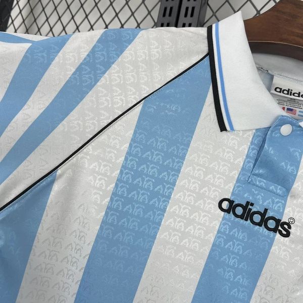 Argentina 1996-1997 Retro Home Jersey Personalized Rare Collector Batistuta Ortega Simeone