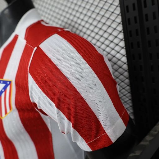 Atlético Madrid 2025-26 Home Jersey – Custom Name & Number | Short Sleeve | S–2XL