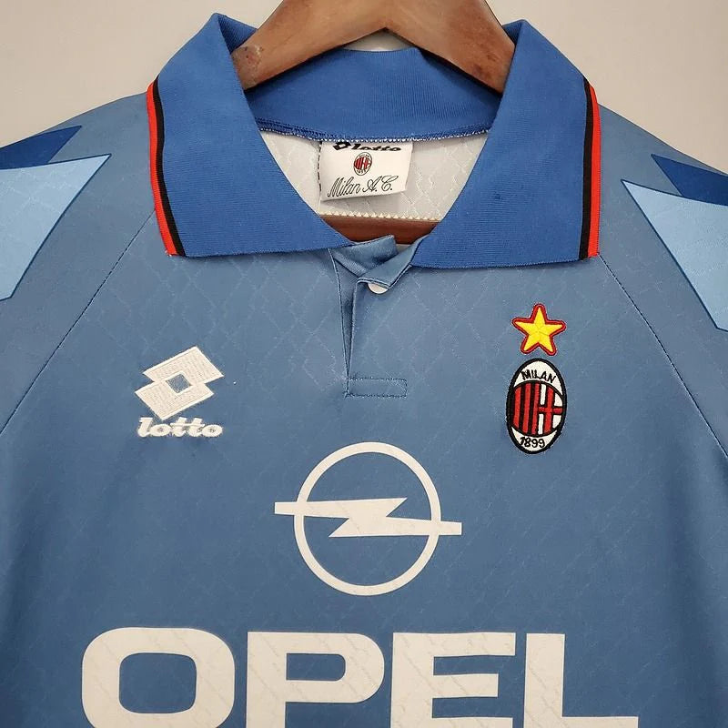 Retro AC Milan 1995-96 Third Away Jersey #9 Weah