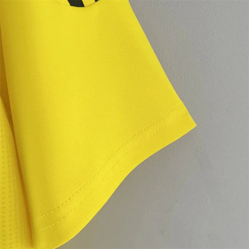2011/12 Real Madrid Retro Goalkeeper Yellow Jersey #1 Casillas La Liga Patch