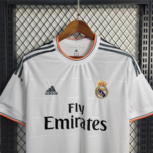 2013/14 Real Madrid Retro Home Jersey UCL Personalized