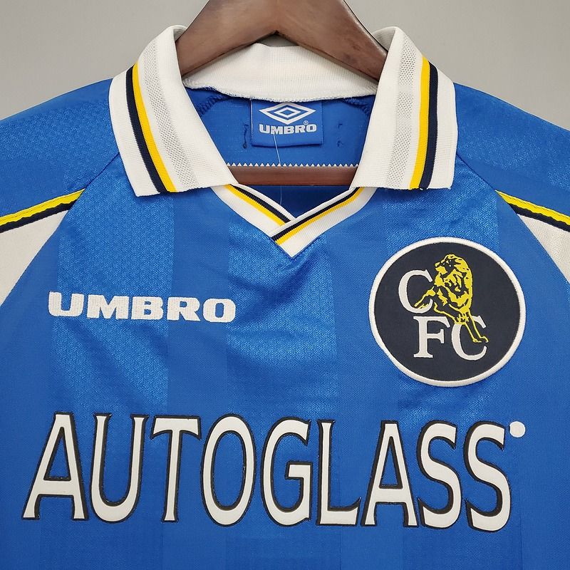 Chelsea FC 1997–1999 Retro Home Jersey – Vialli #9