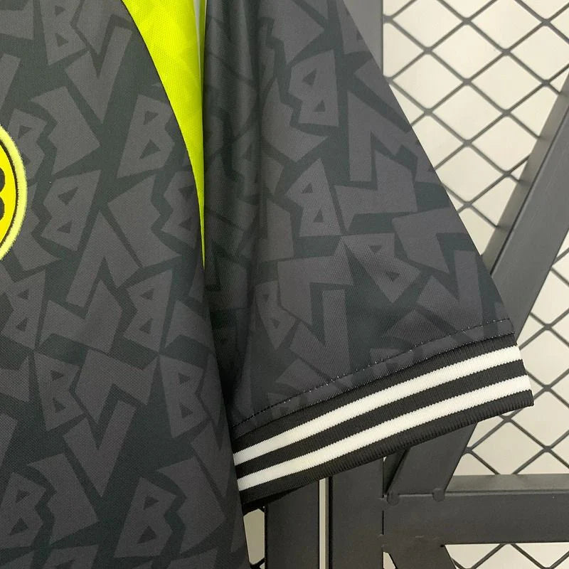 Borussia Dortmund 1995-1996 Black Retro Jersey – Möller #10