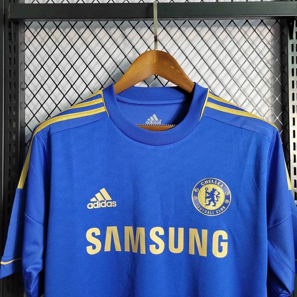 Chelsea FC 2012-2013 Retro Away Short Sleeve Jersey #8 Lampard Premier League Patch Personalized Rare