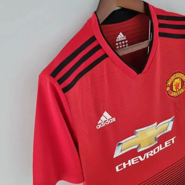 Manchester United 2018-2019 Retro Home Jersey #17 Fred Personalized PL Patch Rare