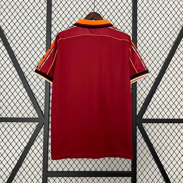 Retro AS Roma 1998-99 Home Jersey Custom Fan Shirt