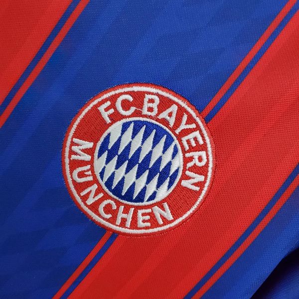 Bayern Munich 1995-1997 Retro Home Short Sleeve Jersey Personalized Rare Collector Klinsmann Scholl Matthaus